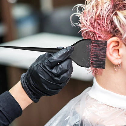 Arc-Shaped Dye Hair Brush – Non-Slip Salon Color Cream Applicator & Hair Coloring Dust Styling Accessory