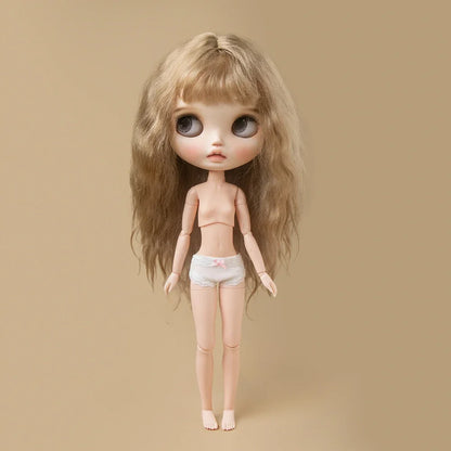 Blythe Doll Panties – Cute Pink Bow Lace Leggings & White Pants for Ymy, Licca, Azone, Ob22/24/27 Dolls, Doll Clothes Accessories