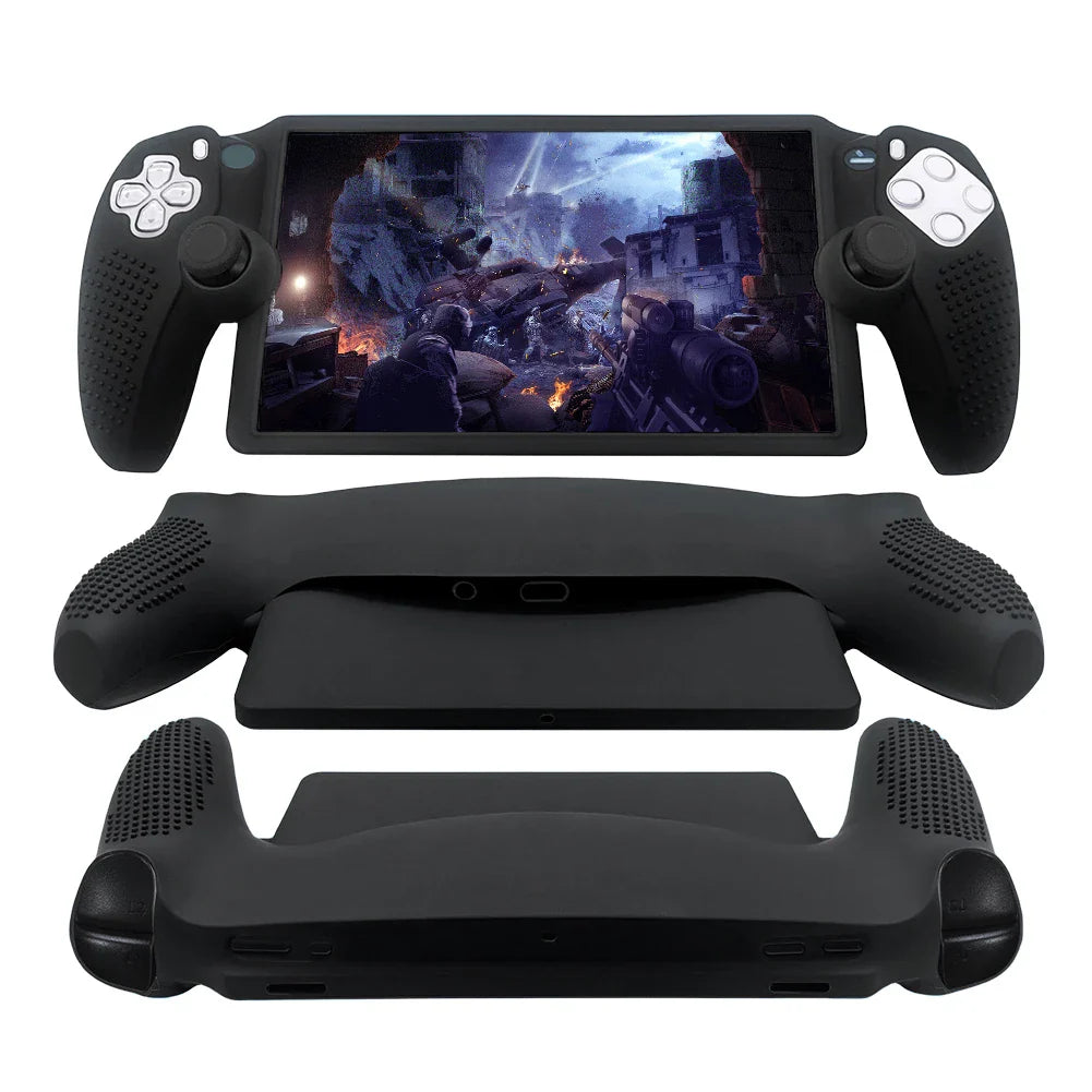 Silicone Protective Case for PS5 Portal — Non-Slip Soft Cover Sleeve for Handheld Game Console