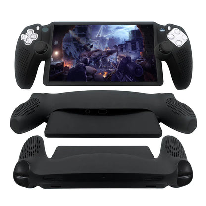 Silicone Protective Case for PS5 Portal — Non-Slip Soft Cover Sleeve for Handheld Game Console