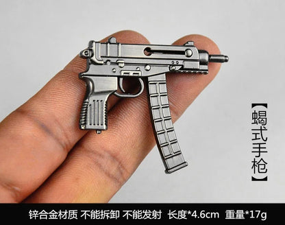 1/6 Scale Miniature Gun Set – Plastic P92, M1911, 98K, MP5K Rifles for 12" Action Figure Doll Accessories
