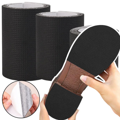 Mute Cushion Anti-Slip Shoe Sole Stickers – Strong Self-Adhesive, Cuttable Grid Pattern, Anti-Wear Silent Patch Tape