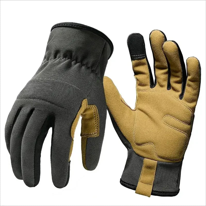 High Performance Work Gloves for Men & Women – Multi-Purpose Light Duty, Breathable, Touchscreen, Excellent Grip