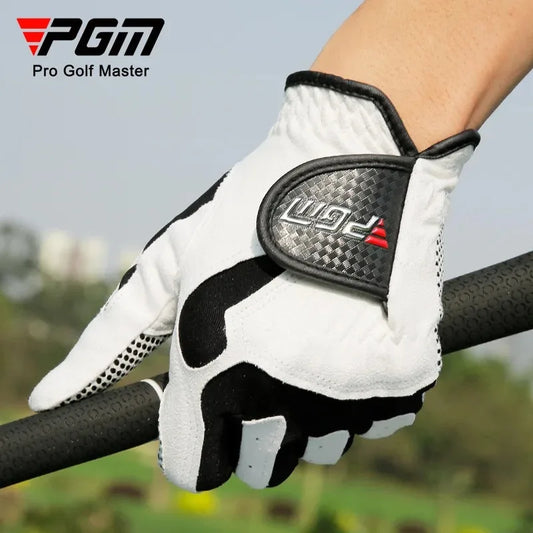 PGM Professional Golf Gloves – Breathable Microfiber, Non-Slip, Perfect for Club Swing & Putting Training