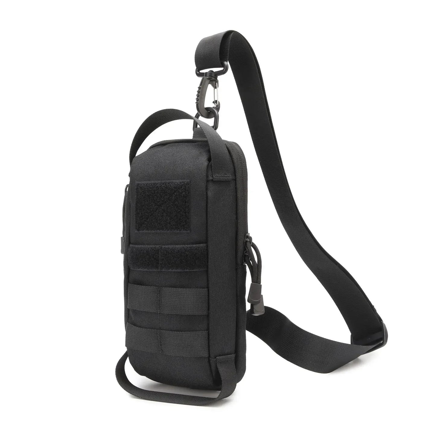 Tactical IWB Concealment Pistol Pouch - MOLLE Shoulder Strap Gun Holster for Glock 17/19, 1911, Taurus G2C, HK USP