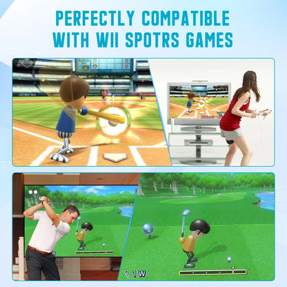 2-in-1 Nintendo Wii Controller Set — Wireless Motion Plus Gamepad with Silicone Case