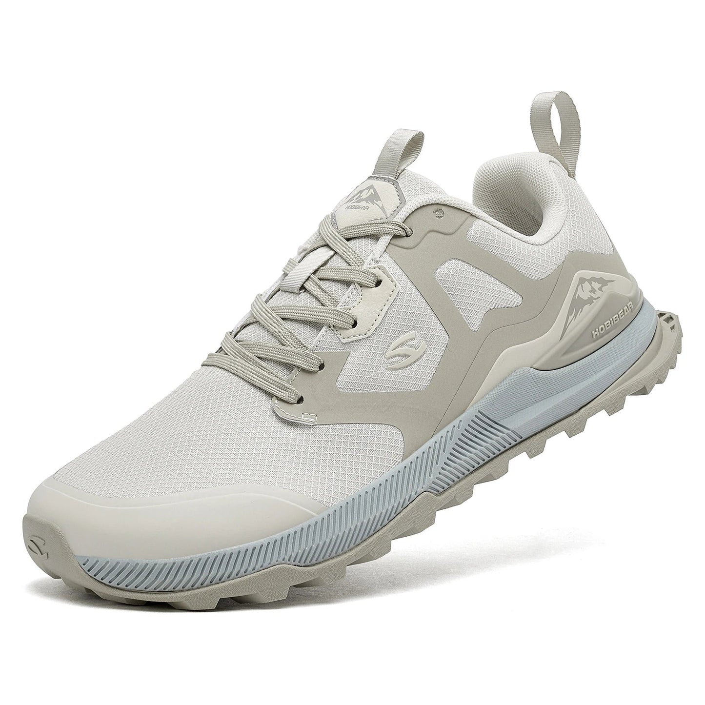 HOBIBEAR Unisex Hiking Shoes | Trail Running Outdoor Sneakers for Men & Women, Non-Slip Lace-Up Walking Shoes