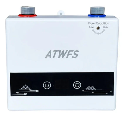 ATWFS 220V 4600W Instant Electric Water Heater – Portable Hot Water Shower & Kitchen Heating System