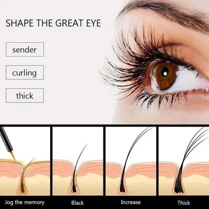 Fast Growth Eyelash Serum – Lengthening, Thickening & Curling Lash Treatment for Natural Lash Lift