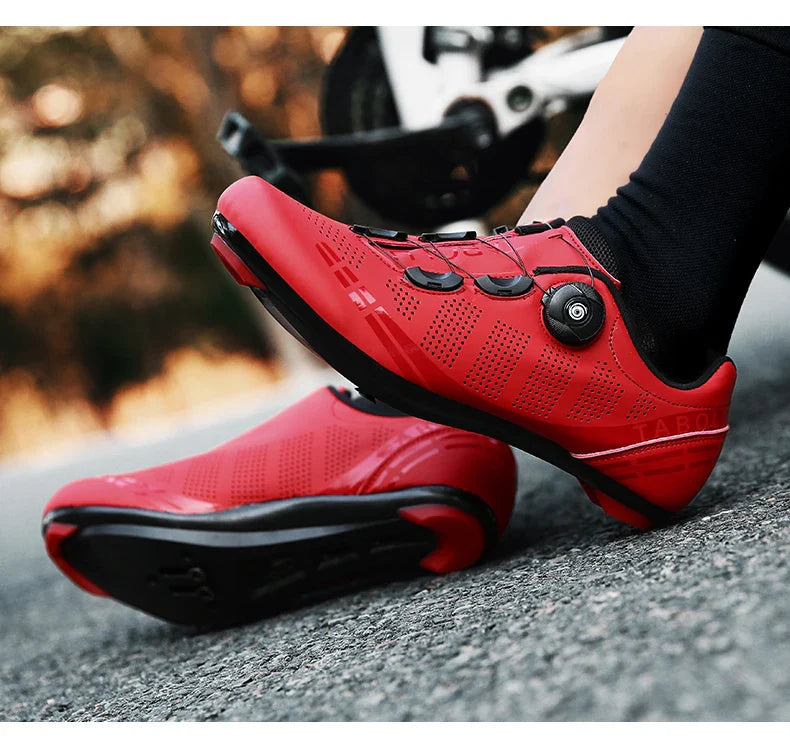LiXingMing Road Cycling Shoes — Men & Women Racing Sneakers with SPD Cleats