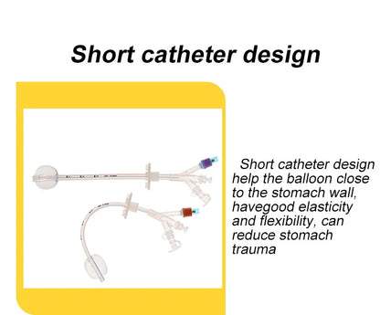 Califed Silicone Gastrostomy Tube Connector — Multi-Functional X-Ray Imaging Surgical Medical Instrument