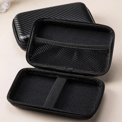 Portable EVA Storage Bag | Zipper Pouch for Mobile Phone Chargers, Hard Disks, U Disks, and Data Cables - Available in 1 or 2pcs