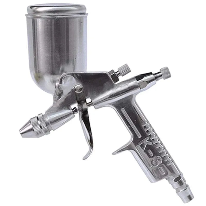 125ml Mini Spray Gun – 0.5mm Nozzle Pneumatic Airbrush for Professional Car Painting & Repair