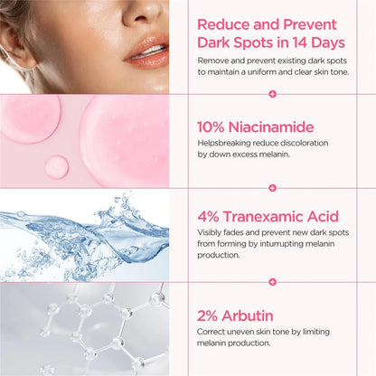 Anua Dark Correcting Essence – 10% Niacinamide & 4% Tranexamic for Acne Marks & Hyperpigmentation – 30ml (1/2/5pcs)