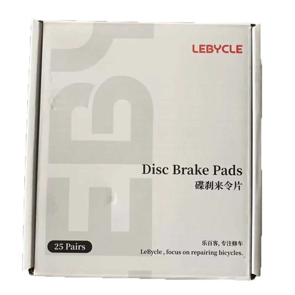 25 Pairs MTB Bicycle Disc Brake Pads - Resin, Metal, Ceramic for Shimano, SRAM, AVID, ZOOM B01S Universal Hydraulic Brakes