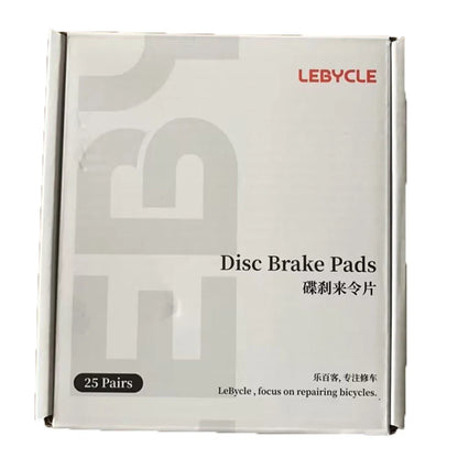 25 Pairs MTB Bicycle Disc Brake Pads - Resin, Metal, Ceramic for Shimano, SRAM, AVID, ZOOM B01S Universal Hydraulic Brakes