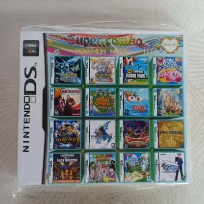 NDS/3DS Multi-ROM Game Card — 4300/510/500/208-in-1 Combined NDS Cartridge/Cassette