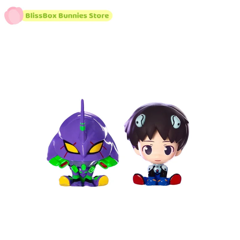 Evangelion Mini Sitting Series Blind Box – Anime Figure Collectible Decoration & Custom Gift