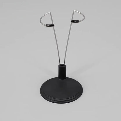 Adjustable Doll Display Stand - Plastic Action Figure Holder Bracket for Labubu, Skull Panda & Collectible Dolls