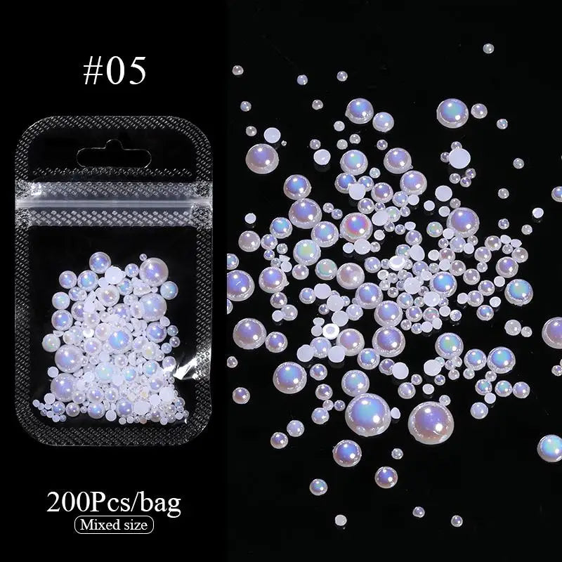 BORN PRETTY 10g Gel Nail Glue for Rhinestones - Super Adhesive, No Wipe Nail Gem Glue for 3D Crystals, Beads, Diamonds & Stickers
