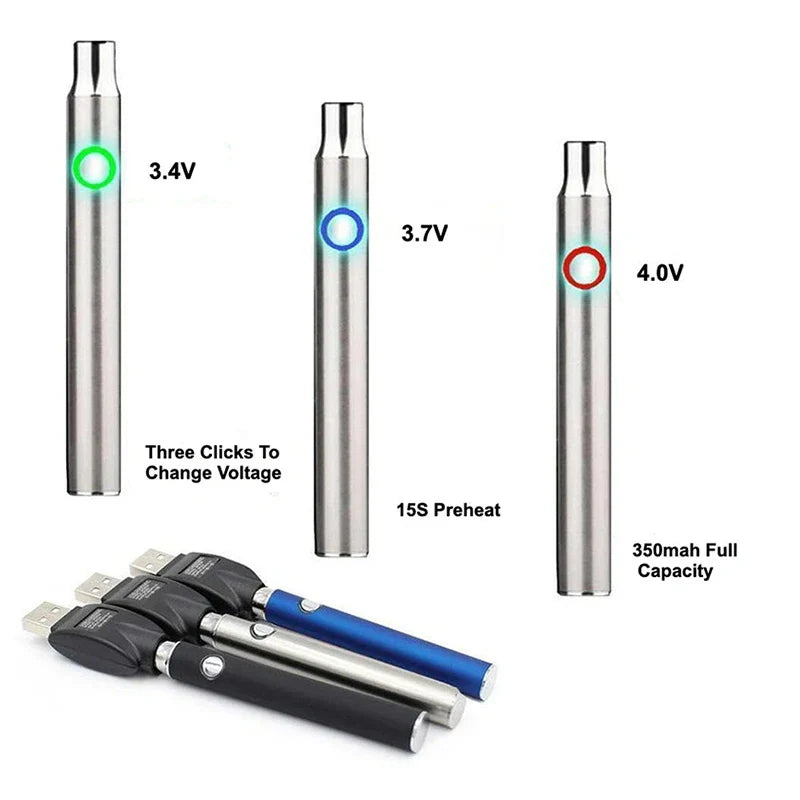 Mini 510 Thread Soldering Iron Pen – Adjustable Voltage Smart Power Battery Kit with USB Charger
