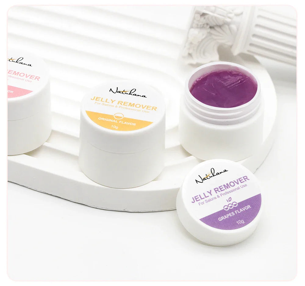 NATUHANA Eyelash Extension Jelly Remover – Fast, Safe, Non-Irritating Gel Glue Remover for Makeup