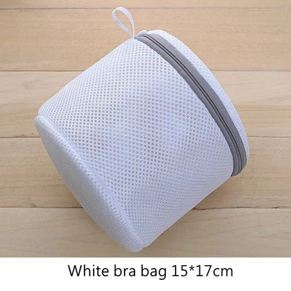 Reusable Zipper Laundry Bag for Washing Machine – Coarse Mesh Organizer for Lingerie, Shoes, Bras & Clothes