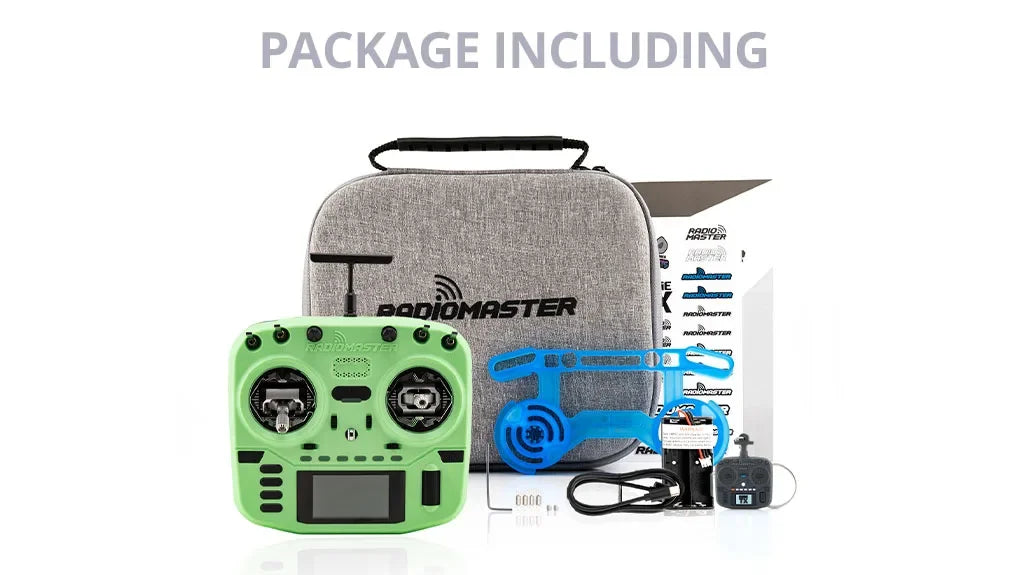 Radiomaster Boxer Crush 16CH 2.4G Radio Controller — ELRS Transmitter with AG01 Hall Gimbals Remote Control