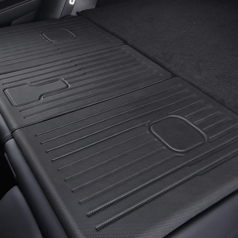 Rear Seat Backrest Protector for Tesla Model Y 2020-2025 – Juniper Trunk Anti-Scratch & Anti-Dirty Mat with Velcro