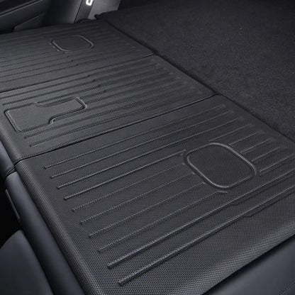 Rear Seat Backrest Protector for Tesla Model Y 2020-2025 – Juniper Trunk Anti-Scratch & Anti-Dirty Mat with Velcro