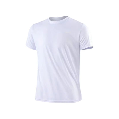 Men's Quick-Dry Sports T-Shirt - Lightweight Moisture-Wicking Short Sleeve Running & Gym Top