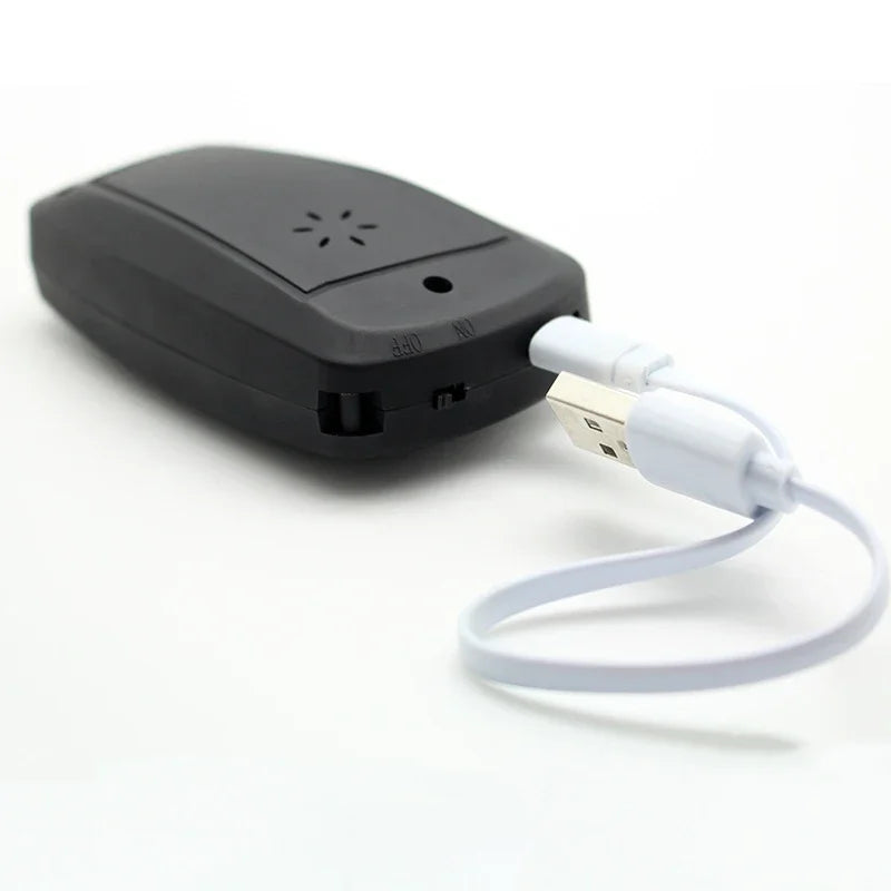 Mini Car Key Stun Gun — Portable Self-Defense Pendant for Outdoor Use