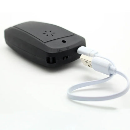 Mini Car Key Stun Gun — Portable Self-Defense Pendant for Outdoor Use