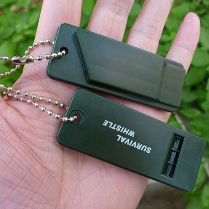 1–10PCS High Decibel Survival Whistle – 3-Frequency Outdoor Camping & Hiking Tool