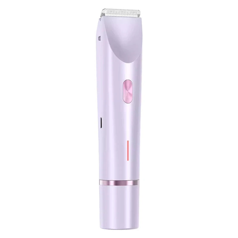 Electric Razor for Women – Painless Facial Epilator & Body Hair Trimmer for Mustache, Legs, Bikini, and More