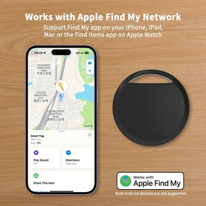Airtag Bluetooth GPS Tracker — IPX5 Waterproof Mini Finder for Sport, Kids, Elderly & Pets Compatible with iPhone
