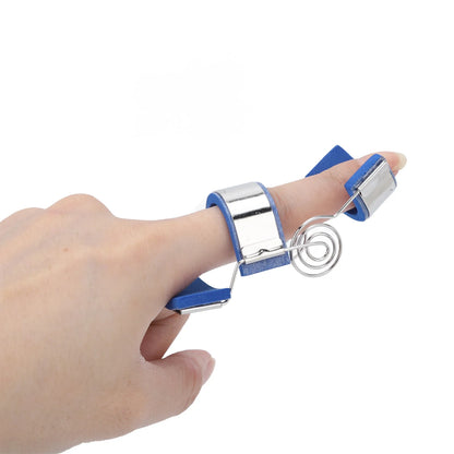 Spring Finger Splint — Adjustable Extension Training Aid for Finger Sprain Rehabilitation