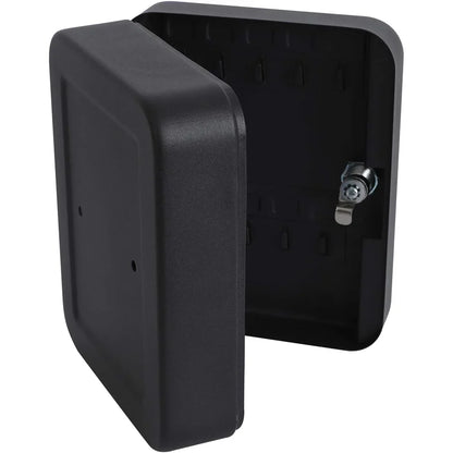 Combination Key Cabinet – Wall-Mounted 20 Key Organizer with Key/Code Lock for Secure Key Storage