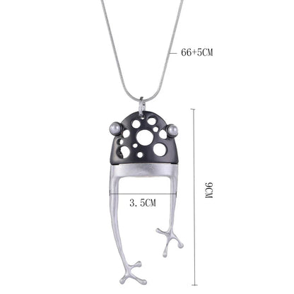 Vintage Long Chain Necklace – Irregular Gothic Pendant Jewelry for Women, 2023 Trendy Fashion Accessories