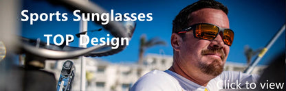 JULI Sports Sunglasses – TR90 Rimless Frame, UV400 Protection for Men & Women, Ideal for Cycling, Running, Fishing, Baseball, and Driving, Model 8001