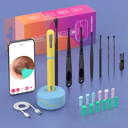 Ear Cleaner with Camera Set – HD Otoscope, USB-C Charging Endoscope, Wax Removal Tool & Earpick, NK3 Pro Ear Cleaning Set