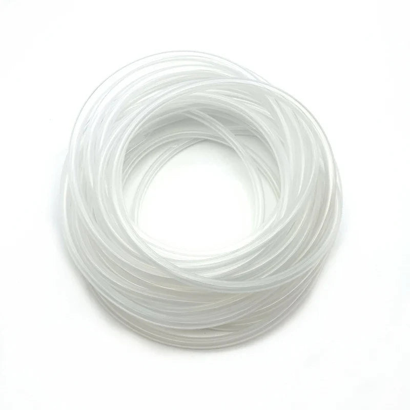 Food Grade Silicone Tube Hose - Flexible 2/3/4/5mm Rubber Pipe for Coffee, Beverage, Water & Liquid Transfer Connections
