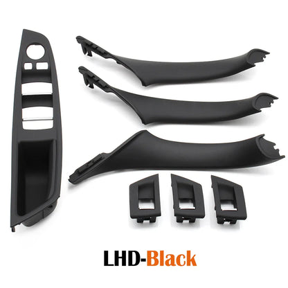 LHD/RHD Car Interior Door Armrest Handle Set | Beige, Black, Brown, Oyster for BMW 5 Series F10 F11 523i-530i