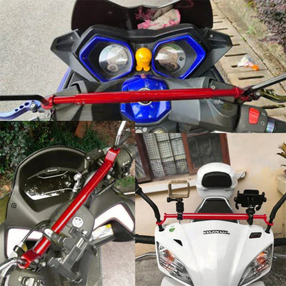 Universal Aluminum Alloy Motorcycle Balance Bar – Multifunction Extension Handlebar & Headlamp Bracket Moto Accessories