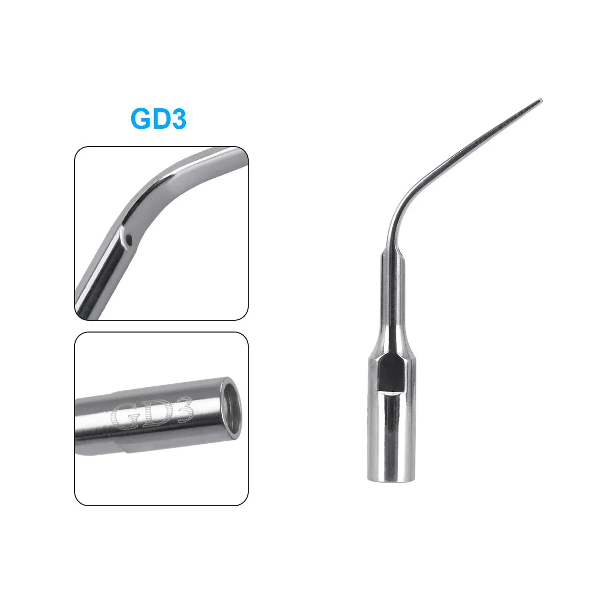 AZDENT Dental Ultrasonic Scaler Tips – Scaling, Periodontics, Endo, Perio Tips for EMS, Woodpecker, DTE, NSK, SATELEC Scalers