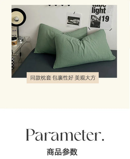 Bedding Comforter Set – Duvet Cover & Bed Sheets with Pillowcases for Queen/King Bed, Edredones de Cama