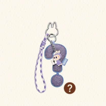 POP MART Labubu The Monsters Pin — Love Series Letter Pendant Blind Box, Mystery Toy Figure Ornament