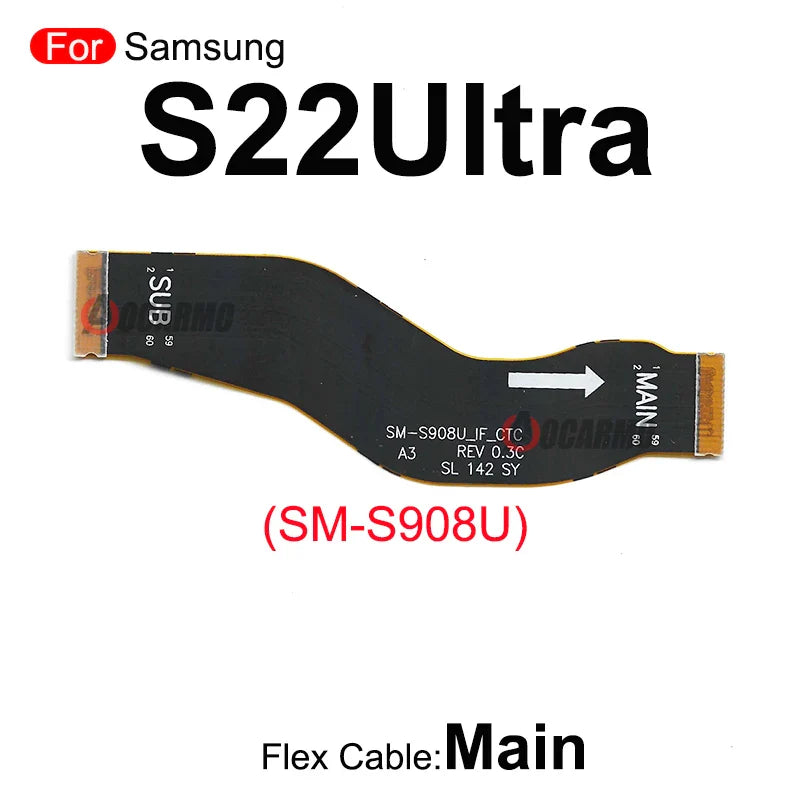 Samsung Galaxy S22 Ultra SM-S908U/B/F WiFi Antenna Flex Cable - Main Board to LCD Screen Connector Replacement