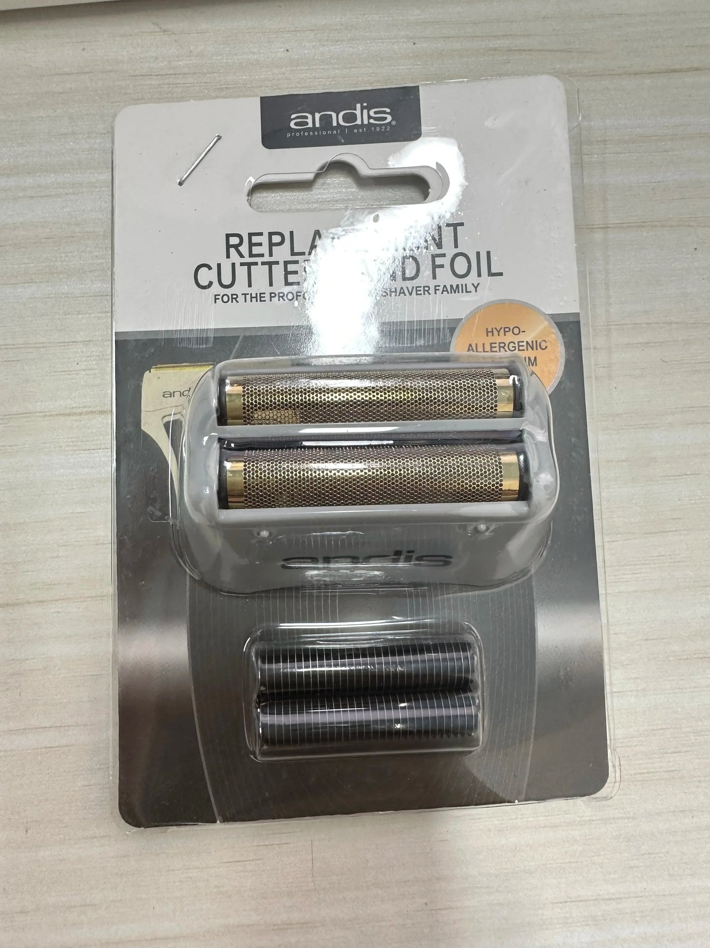 Original Andis Shaver Replacement Foil and Cutters for Profoil Lithium Plus 17205 – Barber Hair Electric Razor for Men’s Beard Shaving