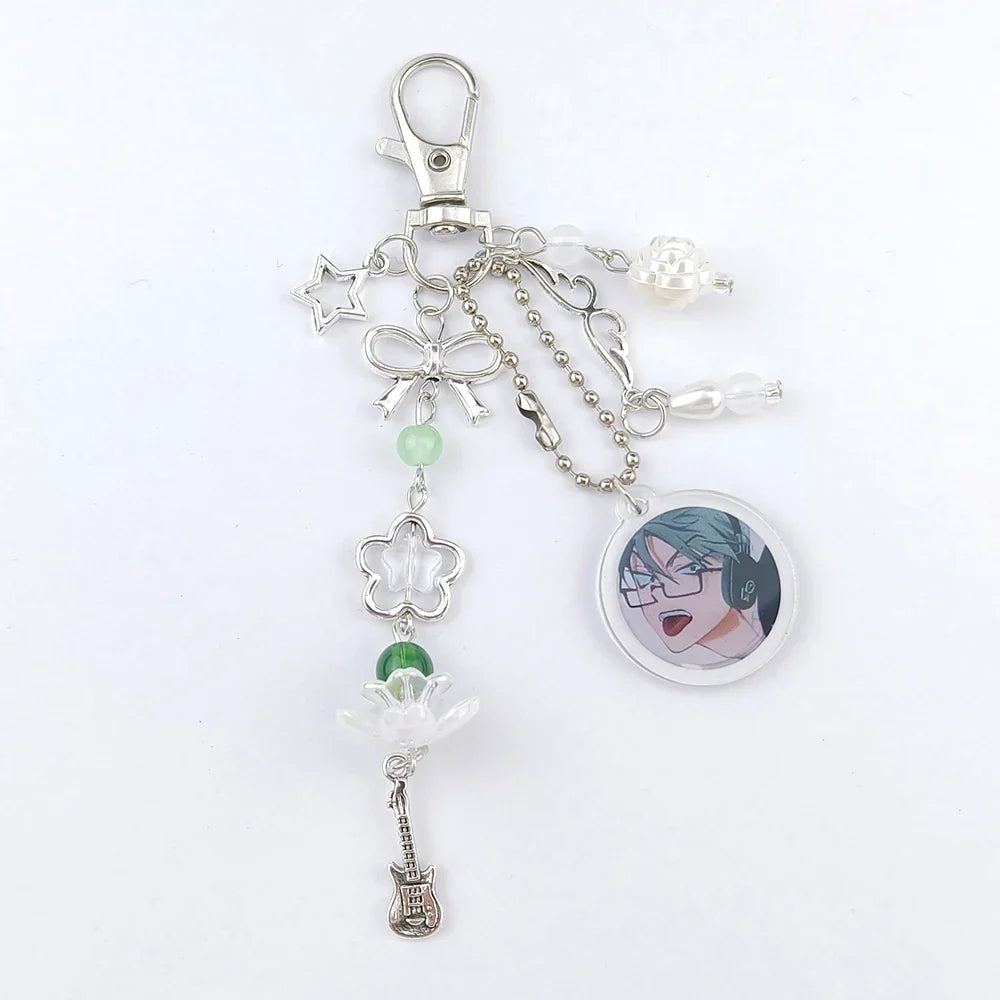 Alien Stage Acrylic Matching Keychains - Luka Mizi Hyuna Ivan Keyrings for Backpacks, Phones & Christmas Gifts
